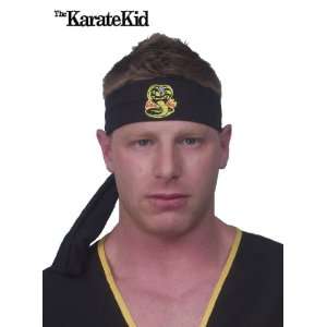  Lets Party By InCogneato Cobra Kai Headband / Black   One 