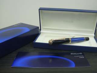 2011 New Logo Blue Green Pelikan M800 Fountain pen  
