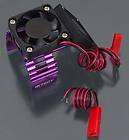   10 Blitz Purple Motor Heatsink and Twin Cooling Fan INTT6666PURPLE