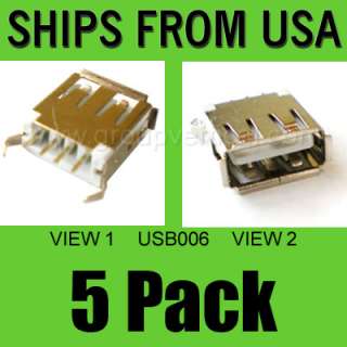 Pack Lot of New USB Replacement Port Connector Acer Dell Asus 