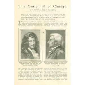    1903 Centennial of Chicago Illinois Wolf Point 