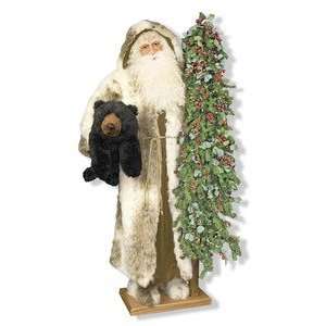  57 Ditz Father Christmas Santa w/ Bear Woodsmen