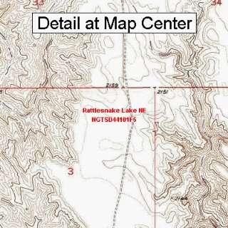   Map   Rattlesnake Lake NE, South Dakota (Folded/Waterproof) Sports