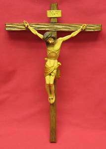 Wall Cross Crucifix 12 Schiftan Made in West Germany  