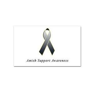    Amish Support Awareness Rectangular Magnet