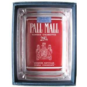 Pall Mall Cigarettes Glass Ashtray