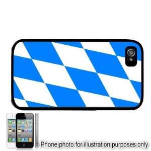  Bavaria Bavarian Flag Apple iPhone 4 4S Case Cover Black 