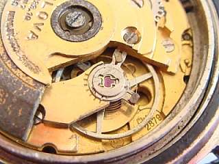 Bulova Swiss 17 jewels watch for repair or parts  