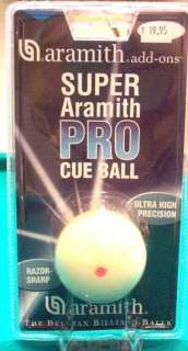 New Super Aramith Pro Cue Ball ~ Regulation size/weight  