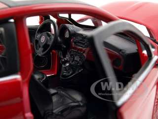 2008 FIAT 500 RED 124 DIECAST CAR MODEL  