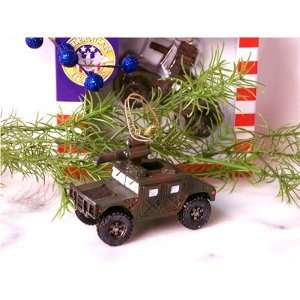    Christmas Ornament Military Hummer REDUCED
