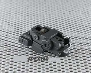 Brand New APEXTAC Tactical Low Profile Flip Up Rear Sight Type L