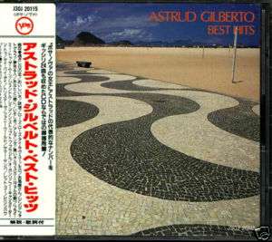 ASTRUD GILBERTO Best HIts JAPAN CD 1st Press 1986 W/Obi  