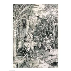  Albrecht Durer The Flight into Egypt from the Life of the 