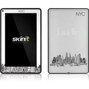  Skinit NYC Sketchy Cityscape Vinyl Skin for  Kindle 