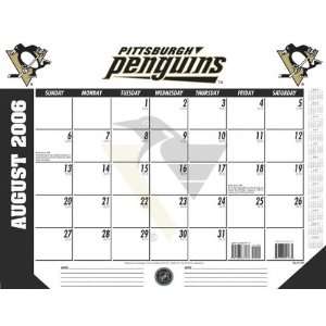  Pittsburgh Penguins 22x17 Academic Desk Calendar 2006 07 