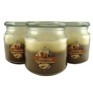  Pack Of 3 Double Layer Home Cafe Scented 14.5 Oz. Jar 