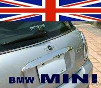 BMW MINI Cooper Chrome Boot Lid Modling Trim Cover n2  