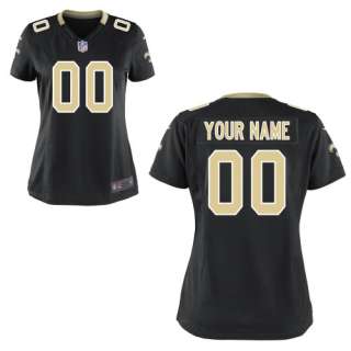 New Orleans Saints Womens Nike New Orleans Saints Customized Game 