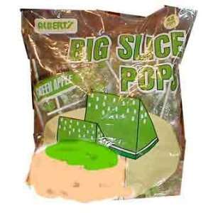 Big Slice Lollipops Green Apple  Grocery & Gourmet Food
