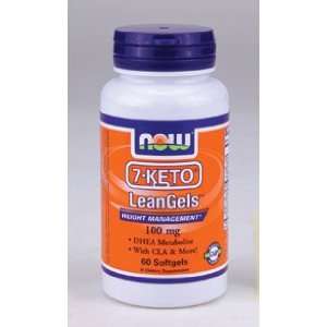 NOW Foods   7 KETO LeanGels 100 mg 60 softgels Health 