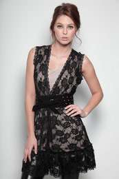   and Ratings   Evening Tops   Caoimhe Lace Waistcoat 