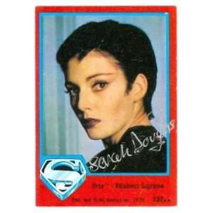 Sarah Douglas Autographed Trading Card Superman 2  Sports 