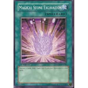  Yugioh SDZW EN020 Magical Stone Excavation Toys & Games