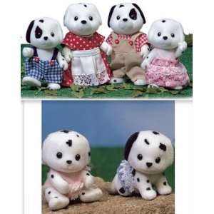   Critters Dalmatian Dog Family Twin Babies 2 Sets Figures Toys & Games