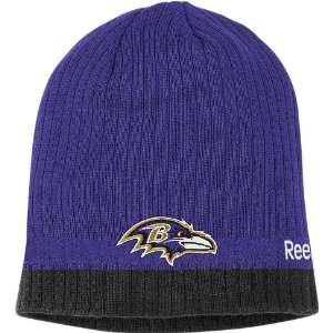   Ravens Reebok 2010 Sideline Cuffless Knit Hat