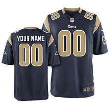 Nike St. Louis Rams Youth Customized Game Team Color Jersey    