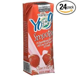 Yo On The Go Strawberry Smoothie, 8 Ounce Aseptic Packages (Pack of 24 