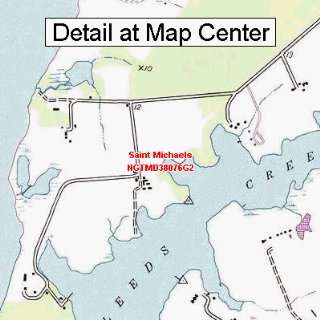   Map   Saint Michaels, Maryland (Folded/Waterproof)