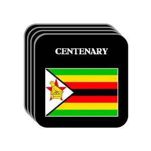  Zimbabwe   CENTENARY Set of 4 Mini Mousepad Coasters 