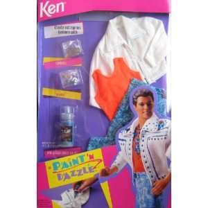 Barbie KEN Paint N Dazzle Fashions Set (1993) Toys 