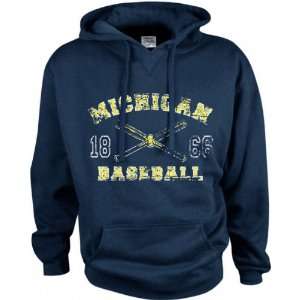  Michigan Wolverines Legacy Baseball Hooded Sweatshirt 
