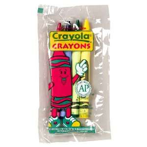  4ct Crayola Cello Crayon Pack   360 per case   52 0083 