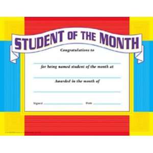  Quality value Certificates Student Of The Month By Trend 