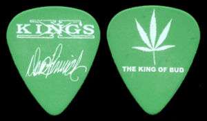 KINGS X     The King Of Bud guitar pick  