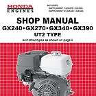   GX240 GX270 GX340 GX390 UT2 Engine Service Repair Manual 61Z5F00E4