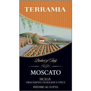  2010 Terramia Moscato Sicilia IGT Italy 750ml Grocery 