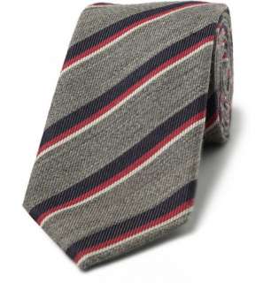  Accessories  Ties  Neck ties  Club Stripe Wool Blend Tie