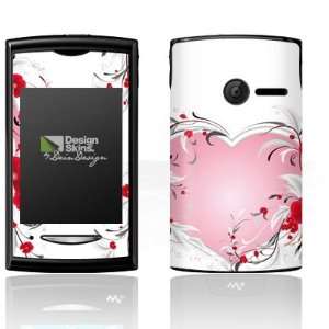  Design Skins for Sony Ericsson Yendo   Heart Design Folie 