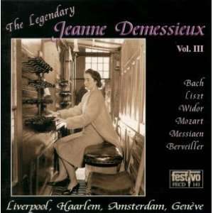    JEANNE DEMESSIEUX Volume 3   Organ   Compact Disk 