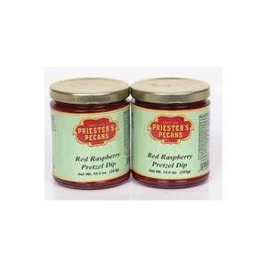 Red Raspberry Pretzel Dip, 2 10 oz. Jars Grocery & Gourmet Food