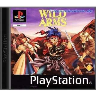 Playstation 1 Spiel   WILD ARMS (mit OVP)   für Sony PS1, PS2, PSX 