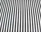 BLACK WHITE STRIPED knitted fabric just for 1 YARD ONLY