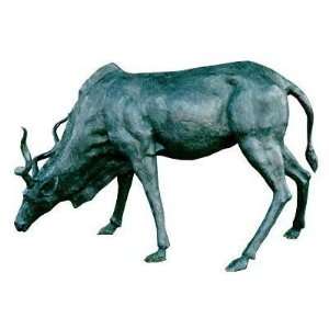    Metropolitan Galleries SRB992451 Eating Deer Bronze