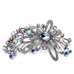   Jewelry Flower Color Light Crystal Clear Crystal Clear Drop Brooches