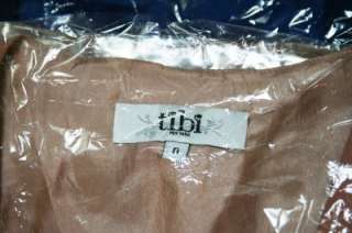 NEW 2011 100% AUTH TIBI Gauze Blush Silk Dress 0 $396  